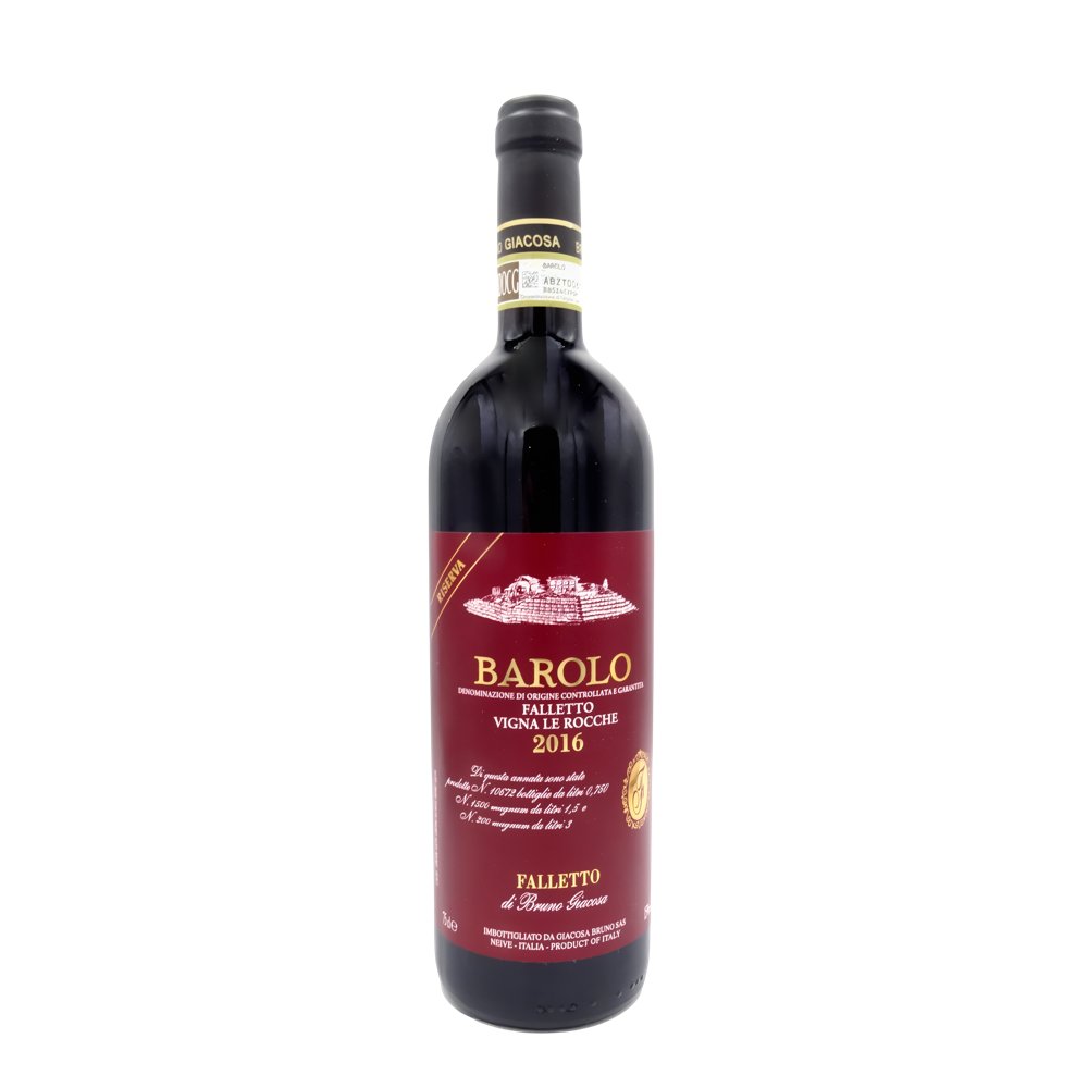 Falletto di Bruno Giacosa, Barolo Riserva Falletto Vigna Le Rocche 2016, Bottiglia 750 ml